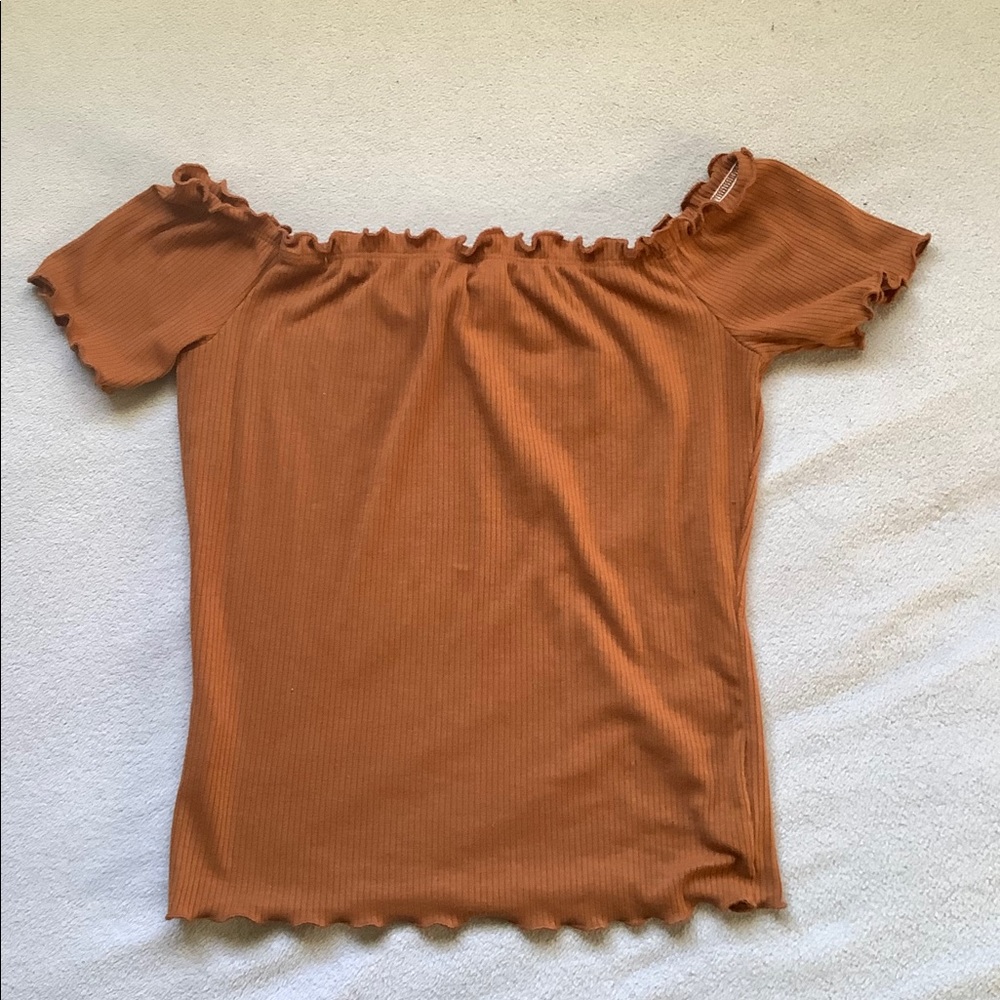 Off the shoulder shirt